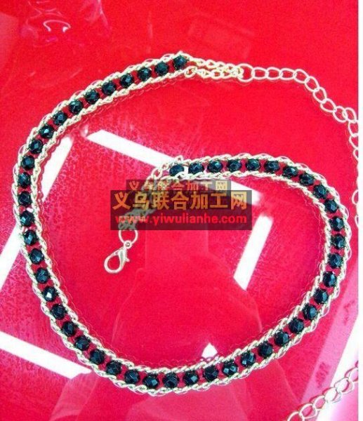 福田市场有腰链串珠挂圈手工活外发(如图)