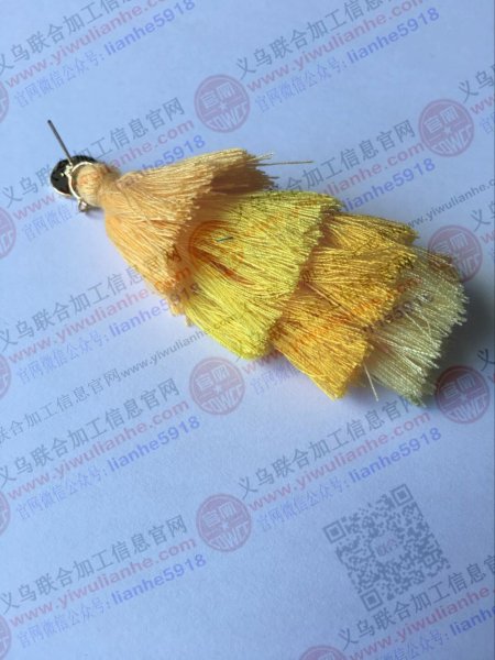 北苑如图串珠子绑流苏手工活外发加工
