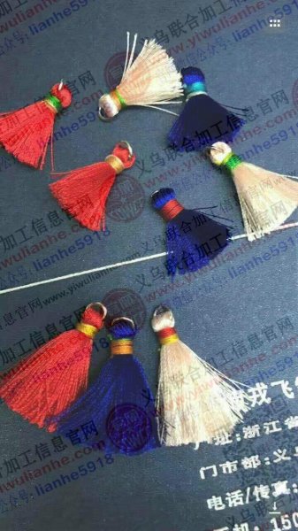 我厂大量如图手工活外发【发外地】寻外地的手工活加工厂,如图流苏