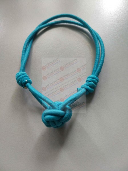 九联如图简单皮筋打结的手工活外发加工