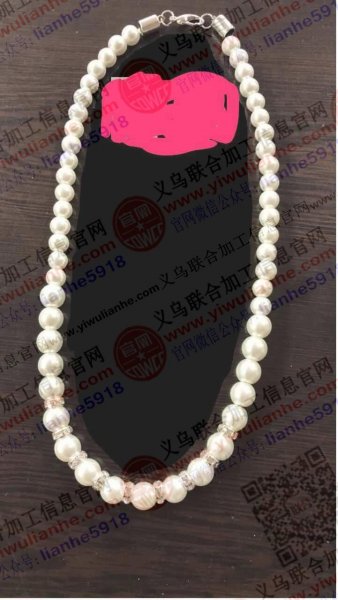 义乌联合加工网 外发加工信息 手工活外发加工 如图串珠项链订单手工
