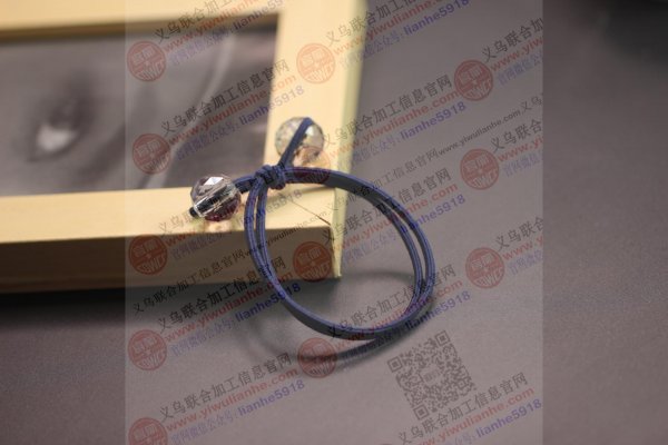 皮筋打结 手工无缝黏胶 钉珍珠 打头长期外发合作