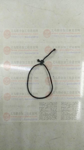 70多万打皮筋打结手工活外发加工,如图