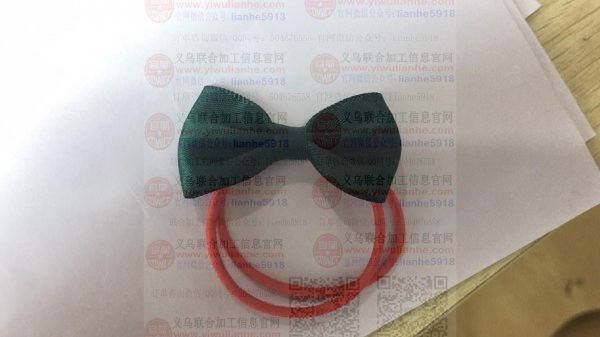 手工活外发加工,如图,找做这个蝴蝶结的加工厂,请详谈,地址:义乌