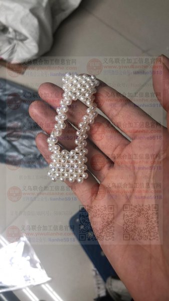 【图】采购串珠发夹订单,如图-浙江纯手工活外发加工-义乌联合加工网
