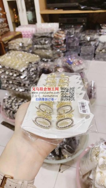 如图头饰发夹订单,寻找直接厂家,有货的联