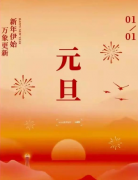 提前祝大家2025元旦新年快乐！