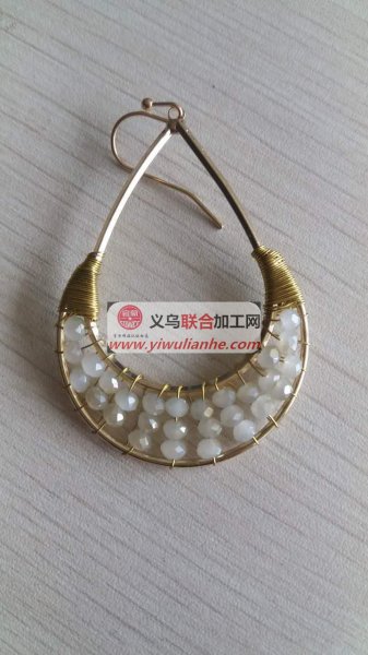 如图饰品绕线的手工活外发加工