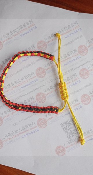 如图手链编织的手工活外发加工