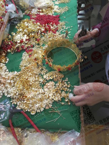 北苑如图饰品组装手工活外发,如图