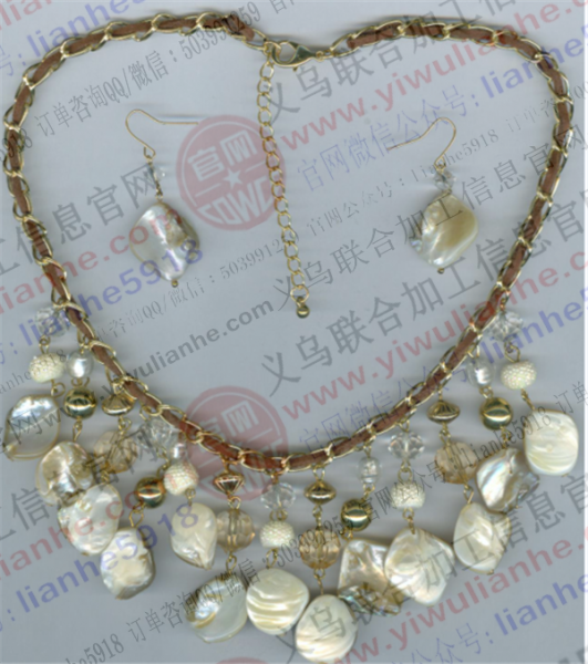 项链手工活外发加工(项链手工活)