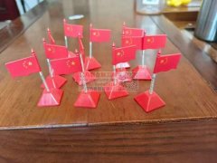 大量小红旗摆件订单，如图，找厂家，微信