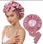 采购布艺浴帽，如图，寻找成品，微信