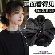 【大量布艺发圈成品订单】布艺大肠圈发圈成