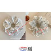 【布艺发圈大肠圈成品订单】寻找如图布艺发