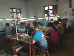 【义乌星莲饰品厂】义乌饰品手工活加工厂 点钻加工厂