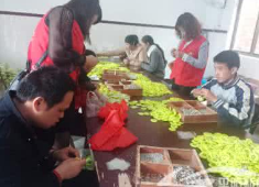 边做手工边带孩子，既能挣钱还能做家务活。何乐而不为！　