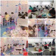 义乌市《友馨饰品》加工厂，专业加工各种布艺BB夹，海绵夹，一